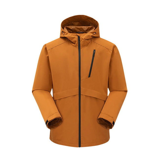 Women's Lightweight Raincoat Outdoor Windproof  Waterproof  Hooded Active Rain Jacket