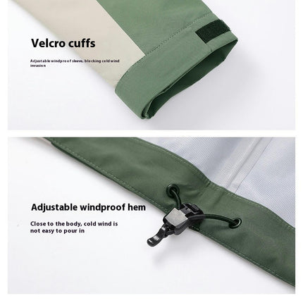 Three-proof Jacket for Men and Women Outdoor Sports Hooded Waterproof Mountaineering Clothing