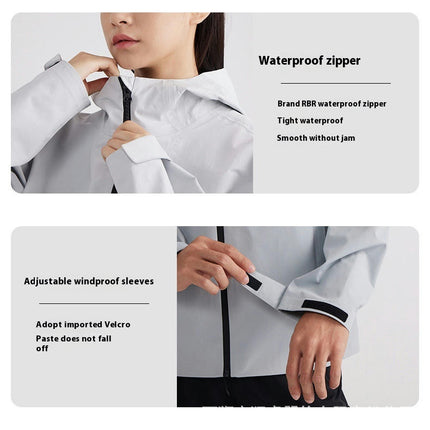 Lightweight Jacket Men's and Women's Windproof Waterproof Breathable Outdoor Hard Shell Windbreaker