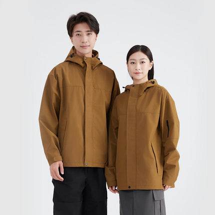 Waterproof Jacket Windproof Rain Hooded jackets for Men and Women Hiking Cycling Travel