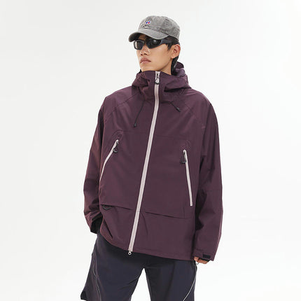 Autumn Jacket Single Layer Men's and Women's Windproof and Waterproof Outdoor Mountaineering Clothing