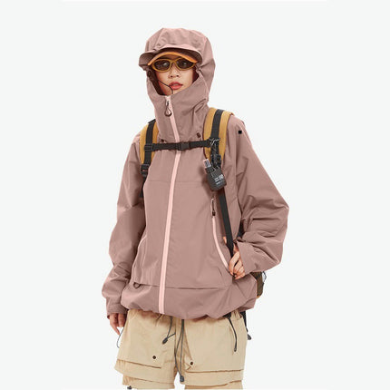 Autumn Jacket Single Layer Men's and Women's Windproof and Waterproof Outdoor Mountaineering Clothing