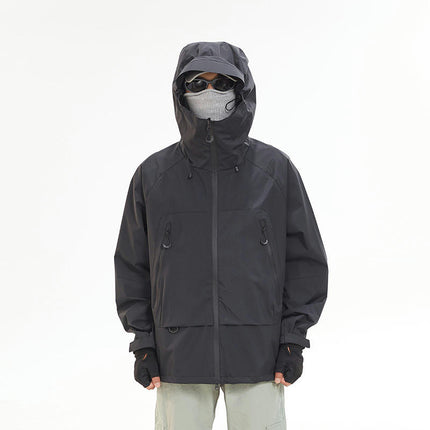 Autumn Jacket Single Layer Men's and Women's Windproof and Waterproof Outdoor Mountaineering Clothing