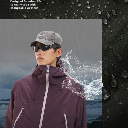 Autumn Jacket Single Layer Men's and Women's Windproof and Waterproof Outdoor Mountaineering Clothing