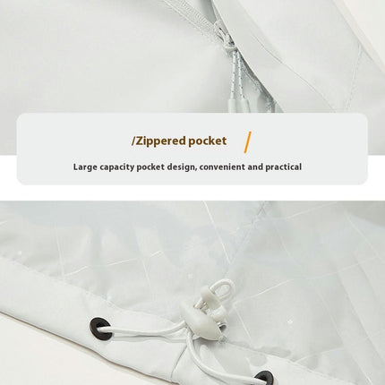 Men's and Women's Waterproof Ski Jacket Winter Coat for Rain Snow Outdoor Hiking-Single piece
