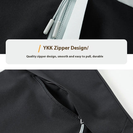 Men's Outdoor Waterproof Warm Women's Jacket Three-in-One Two-piece Set Silver Fox Velvet Liner