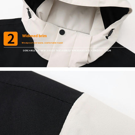 3-in-1 Ski Jacket Waterproof Insulated Winter Snow Coat for Skiing Snowboarding Coats  1