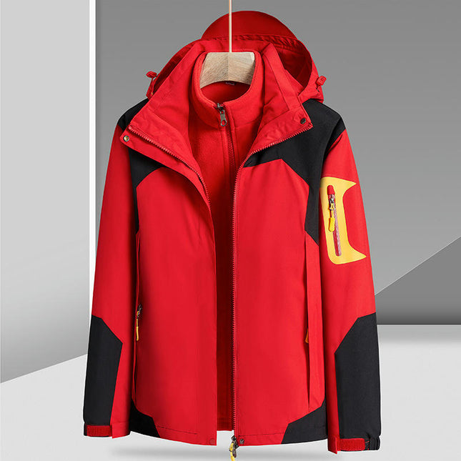 Women's Waterproof Ski Jacket 3 in 1 Winter Coat for Rain Snow Outdoor Hiking