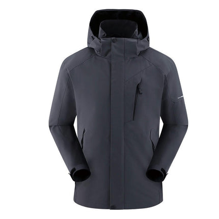 Men's and Women's Three-in-one Jacket Windproof and Waterproof Outdoor Snowboard Jacket