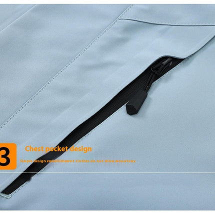 Men's and Women's Three-in-one Jacket Windproof and Waterproof Outdoor Snowboard Jacket