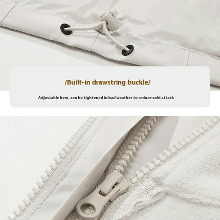 Outdoor Jacket Men's Waterproof and Anti-fouling Jacket Women's Jacket 3 in 1 Two-piece Set