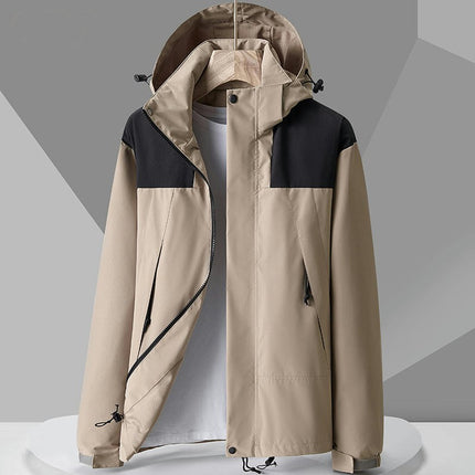 Men's and Women's Jackets 3 in 1 Outdoor Windproof and Rainproof Mountaineering Clothing 1