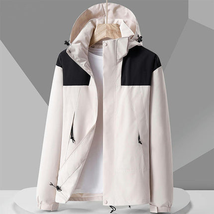 Men's and Women's Jackets 3 in 1 Outdoor Windproof and Rainproof Mountaineering Clothing 1