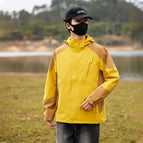 Men's single coat-yellow