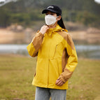 Women's single coat- yellow