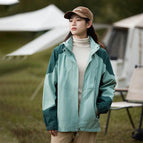 Women's single coat-Dou Green