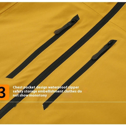 Men's and Women's 3-in-1 Jacket - Outdoor Windproof and Waterproof Hiking and Skiing Jacket 1