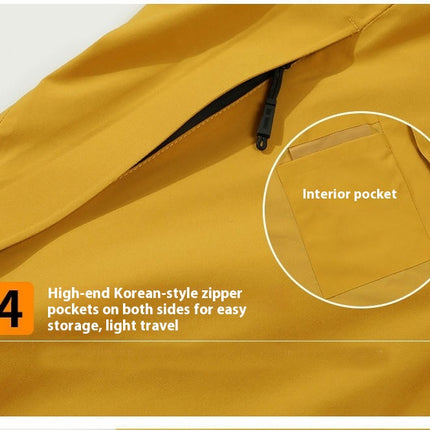 Men's and Women's 3-in-1 Jacket - Outdoor Windproof and Waterproof Hiking and Skiing Jacket 1
