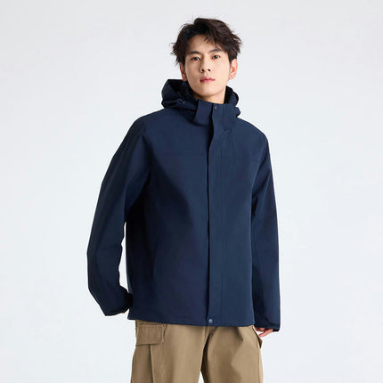 Women's 3-in-1 Jacket with Removable Fleece Lining and Mountaineering Ski Suit Men's Jacket 1