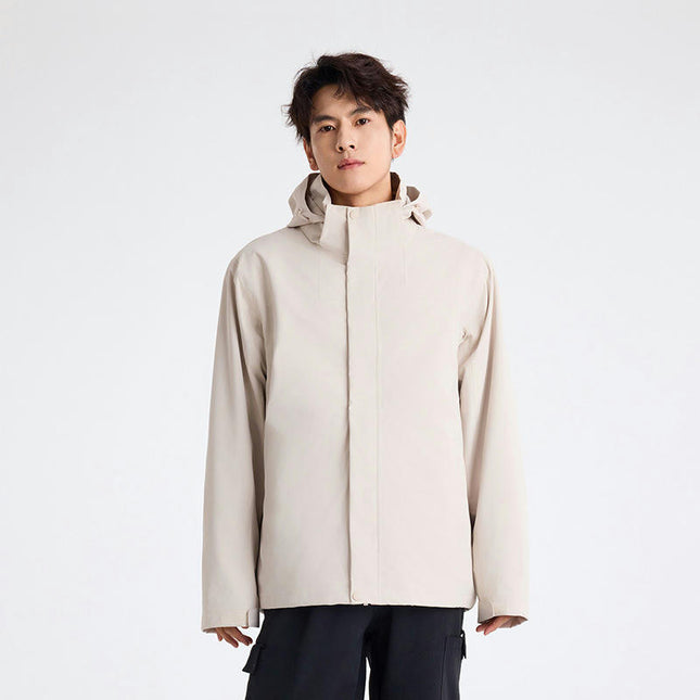 Women's 3-in-1 Jacket with Removable Fleece Lining and Mountaineering Ski Suit Men's Jacket 1