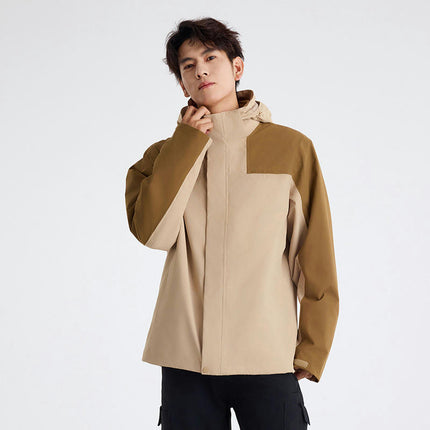 Women's 3-in-1 Jacket with Removable Fleece Lining and Mountaineering Ski Suit Men's Jacket