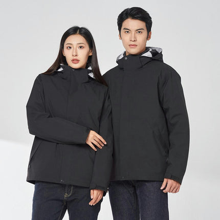 3 in 1 Waterproof Ski Jacket for Men and Women - Mountain Ski Jacket Winter Snow Outerwear