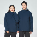 Fleece lining-Nigrous blue