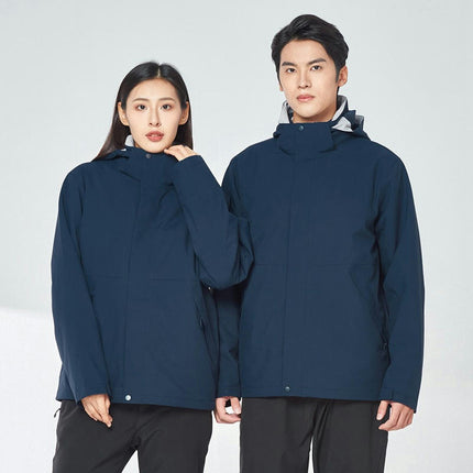 3 in 1 Waterproof Ski Jacket for Men and Women - Mountain Ski Jacket Winter Snow Outerwear
