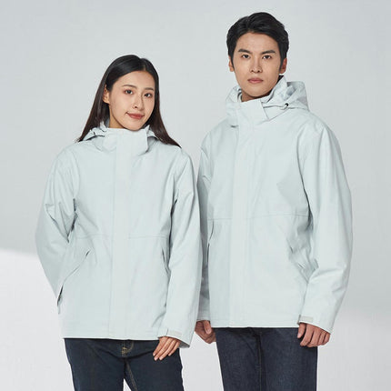 3 in 1 Waterproof Ski Jacket for Men and Women - Mountain Ski Jacket Winter Snow Outerwear