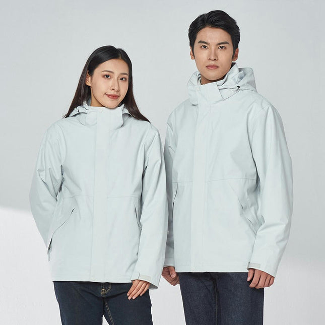 3 in 1 Waterproof Ski Jacket for Men and Women - Mountain Ski Jacket Winter Snow Outerwear