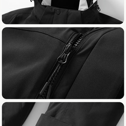 3 in 1 Waterproof Ski Jacket for Men and Women - Mountain Ski Jacket Winter Snow Outerwear