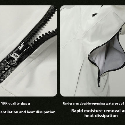 Men's 3-in-1 Jacket - Winter Windproof Waterproof Hooded Warm Mountaineering Jacket