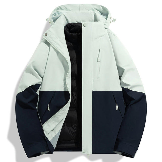 Womens Ski Jackets Waterproof Fleece Snow Coat 3 in 1 Snowboarding Jackets Winter Warm Windbreaker 3