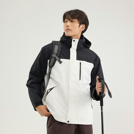 3-in-1 Jacket - Windproof and Waterproof Outdoor Skiing and Mountaineering Jacket for Men and Women 2