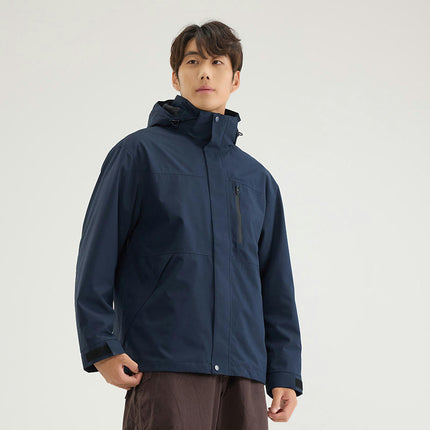 3-in-1 Jacket - Windproof and Waterproof Outdoor Skiing and Mountaineering Jacket for Men and Women 2
