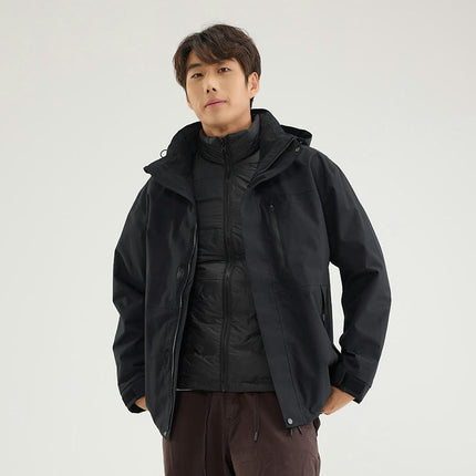 3-in-1 Jacket - Windproof and Waterproof Outdoor Skiing and Mountaineering Jacket for Men and Women 2
