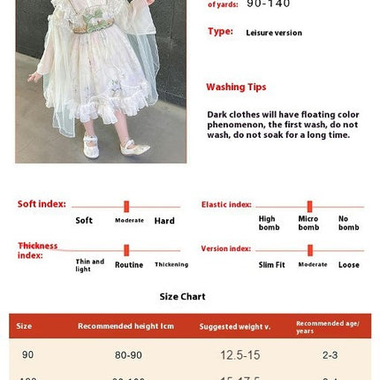 Girls Spring and Autumn Stand-up Collar Dress Oversized Cuffs Flowing Hanfu Dress
