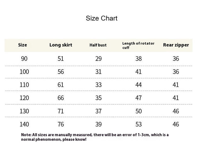 Toddler Girls Flower Dresses Spring and Autumn Long Sleeve Dress