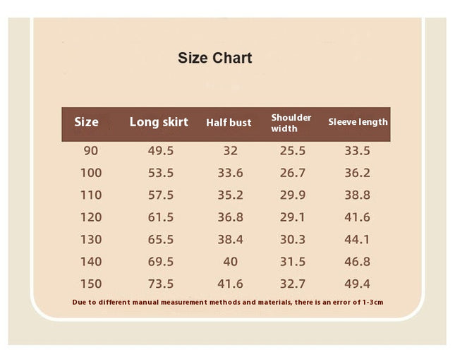 Toddler Girls Spring and Autumn Flower Dress Casual A Line Long Sleeve Dresses