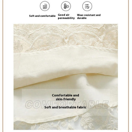 Kids Girls Floral Lace Princess Long Sleeve Dress Photoshoot Outfits Dresses