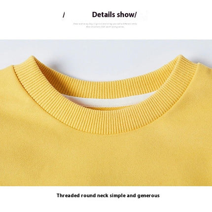 Little Girl Children Round Neck Long Sleeve Ruffles Fashion Party Dresses