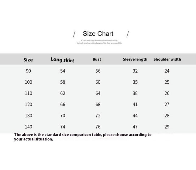 Little Girl Children Round Neck Long Sleeve Ruffles Fashion Party Dresses