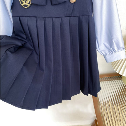 Spring and Autumn Toddler Girls Outfits Long Sleeve Shirt Dress