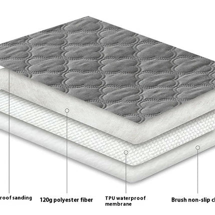 Waterproof Dog Bed Cover Pet Blanket with Anti-Slip Back for Bed Couch Sofa