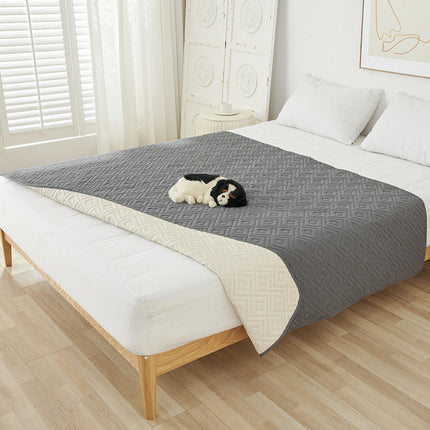 Waterproof Dog Bed Pet Mat with Anti-slip Bottom Suitable for Furniture Bed Sofa
