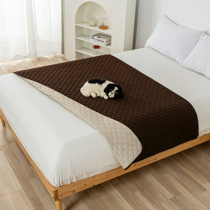 Waterproof Dog Bed Pet Mat with Anti-slip Bottom Suitable for Furniture Bed Sofa
