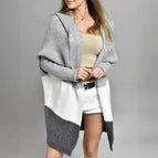 Gray + white