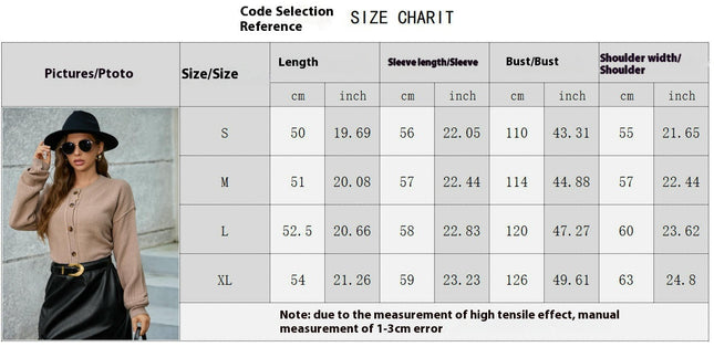 Women's Knit Cardigan Long Sleeve Open Front Button Down Casual Sweater