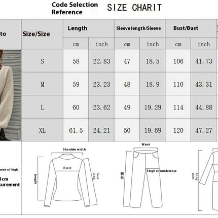 Women's Fall Long Sleeve V Neck Tops Casual Drop Shoulder Knit Pullover Sweater