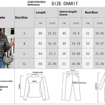 Women V Neck Sweaters Striped Long Sleeve Knit Pullover Fall Top